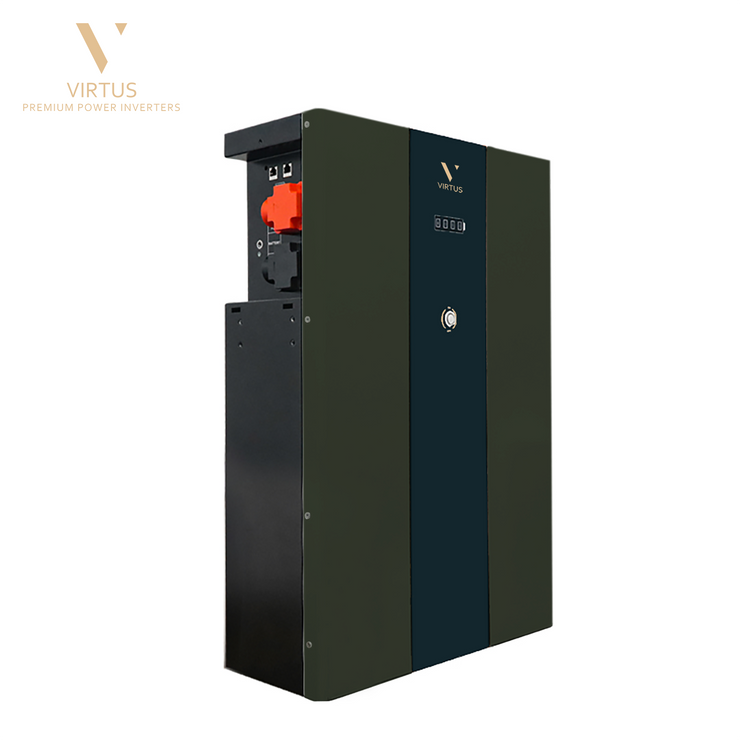 Virtus 9,5KW/h Solarbatterie 48v 200ah lifepo4 Eisenphosphat >6000 Zyklen 95% DOD